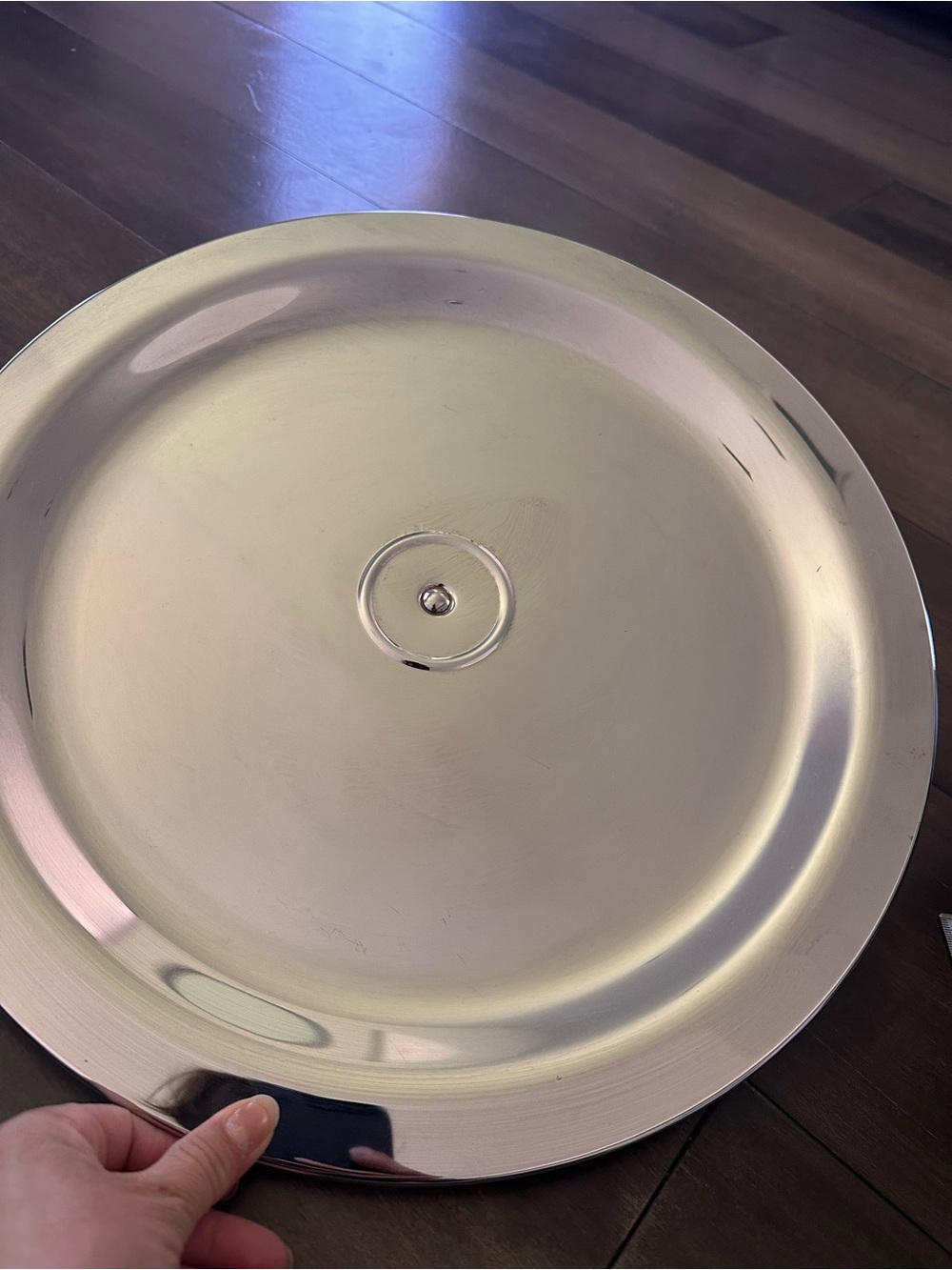 Kromex rotating lazy susan - Polished Silver Finish- excellent condition